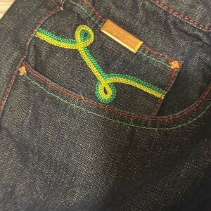 LRG relaxed fit skater denim jeans.